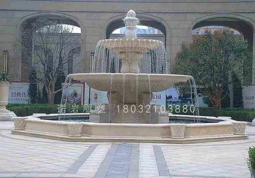 乳山大型石雕喷泉石雕喷泉厂 诺岩园林雕塑