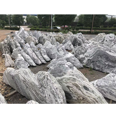 刻字风景石自然石门牌石石雕许氏园林