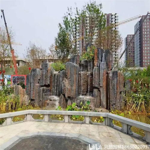 黑龙江七台河塑石假山工程 自然石假山制作 河北保定假山兴超园林